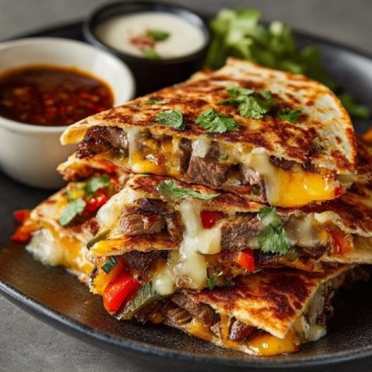 Steak And Cheese Quesadillas Recipe